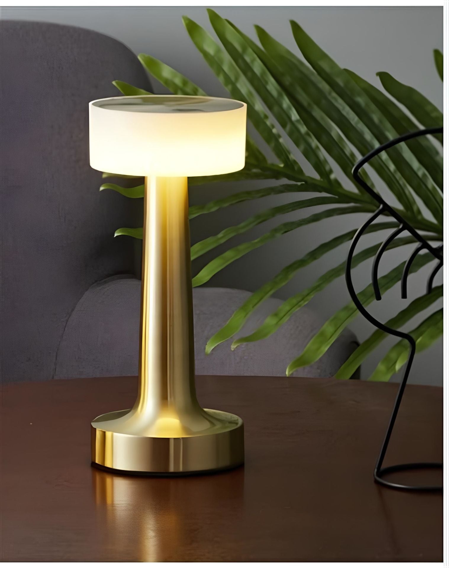 Cata Denver Şarjlı Dokunmatik Masa Lambası 3 Renk Yanma Modlu ct-8436