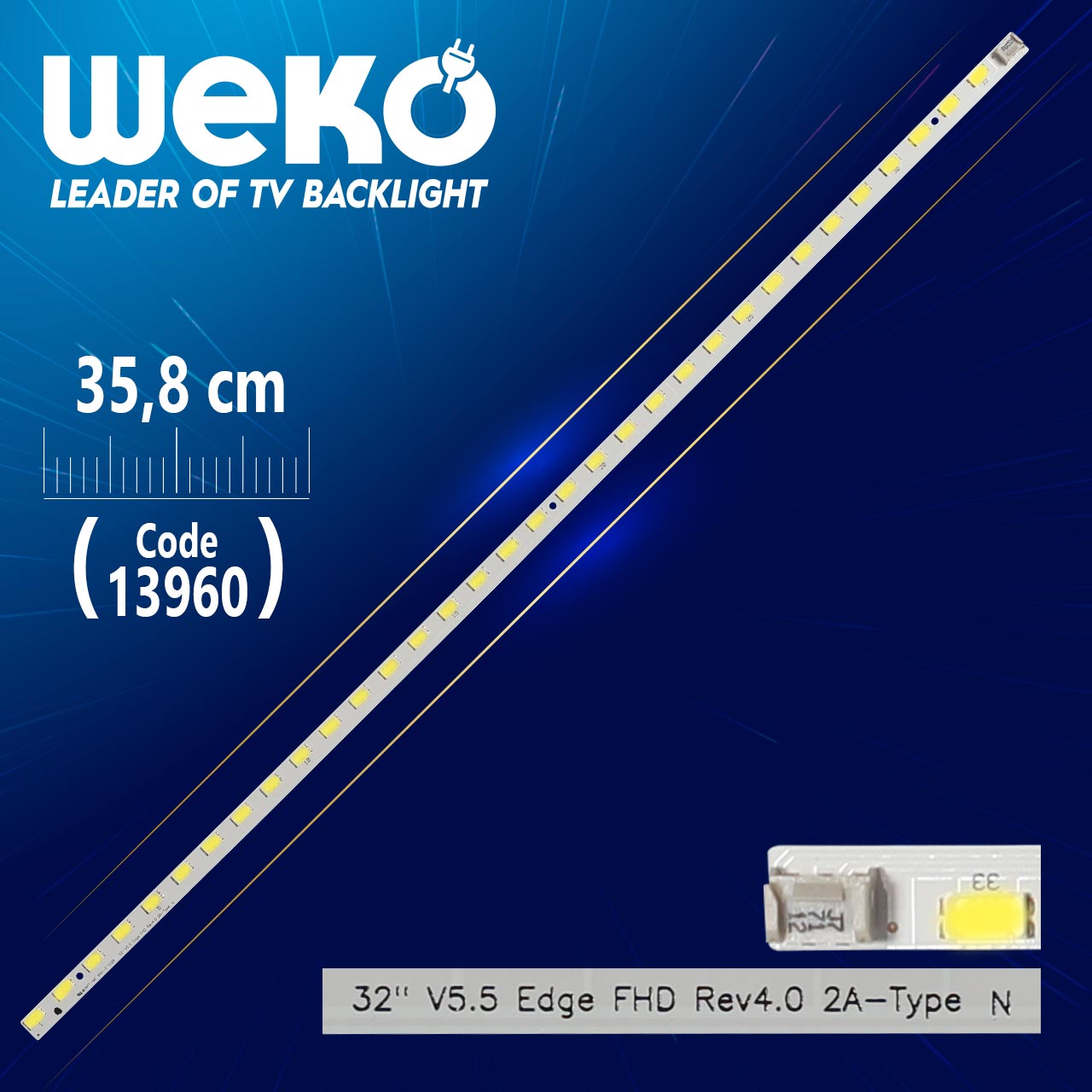 32" V5.5 EDGE FHD REV4.0 2A-TYPE 33 LEDLİ 35.8 CM (WK-583)
