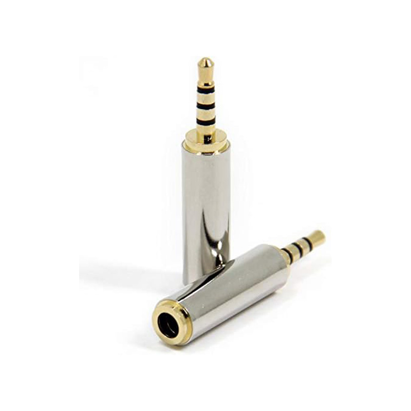 3.5 MM 4 BOĞUMLU STEREO JACK METAL