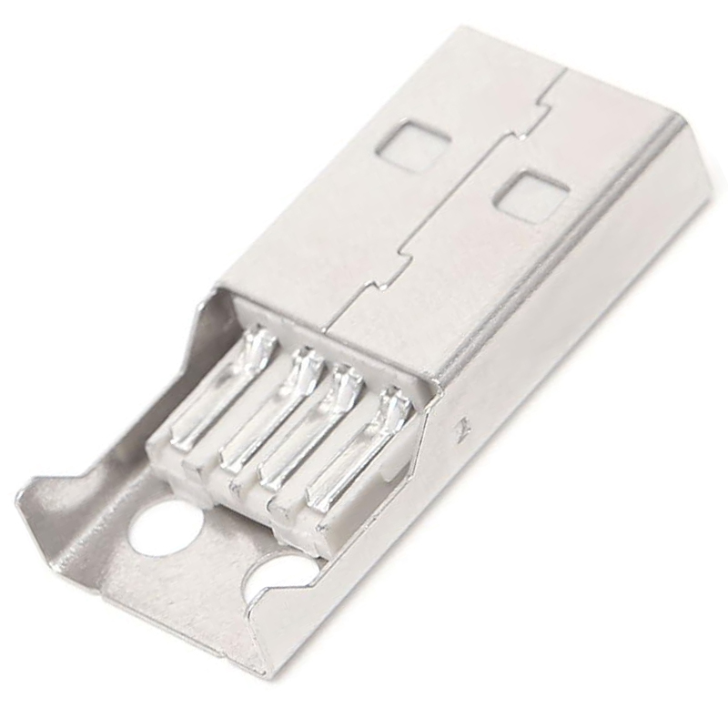 4 PİNLİ USB A ŞASE SOKET