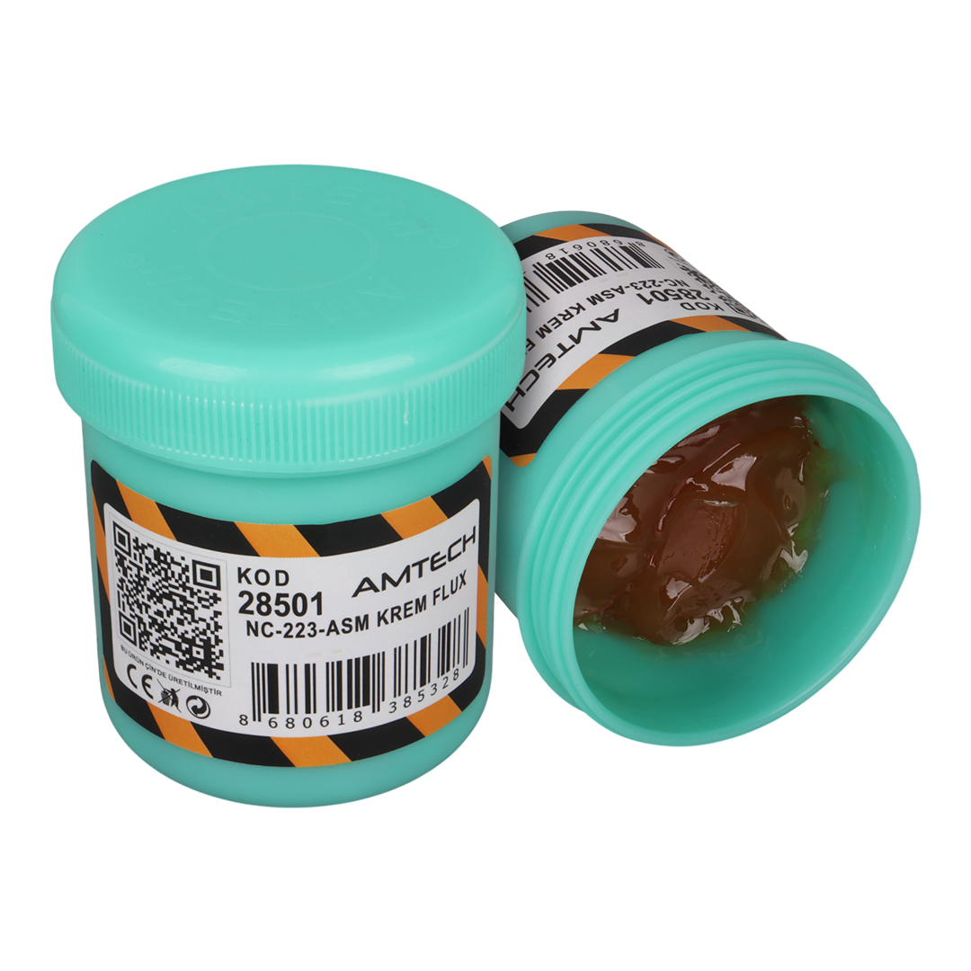 AMTECH NC-223-ASM 100G LEHİM KREMİ (FLUX) NO-CLEAN PROFESYONEL SMD LEHİMLEME