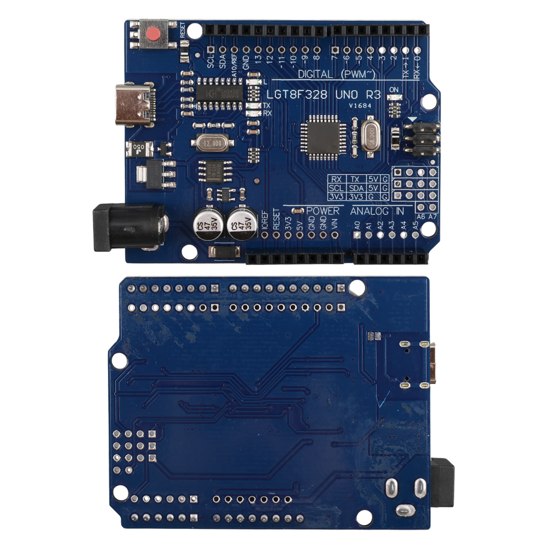 ARDUİNO LGT8F328 UNO R3 USB-C GELİŞTİRME KARTI