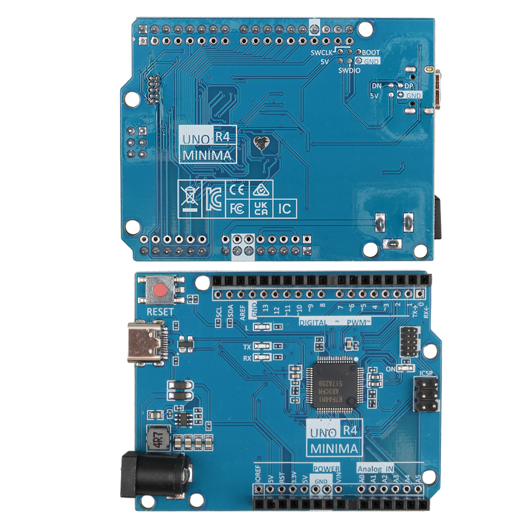 ARDUİNO UNO R4 MİNİMA RENESAS RA4M1 (USB-C) GELİŞTİRME KARTI