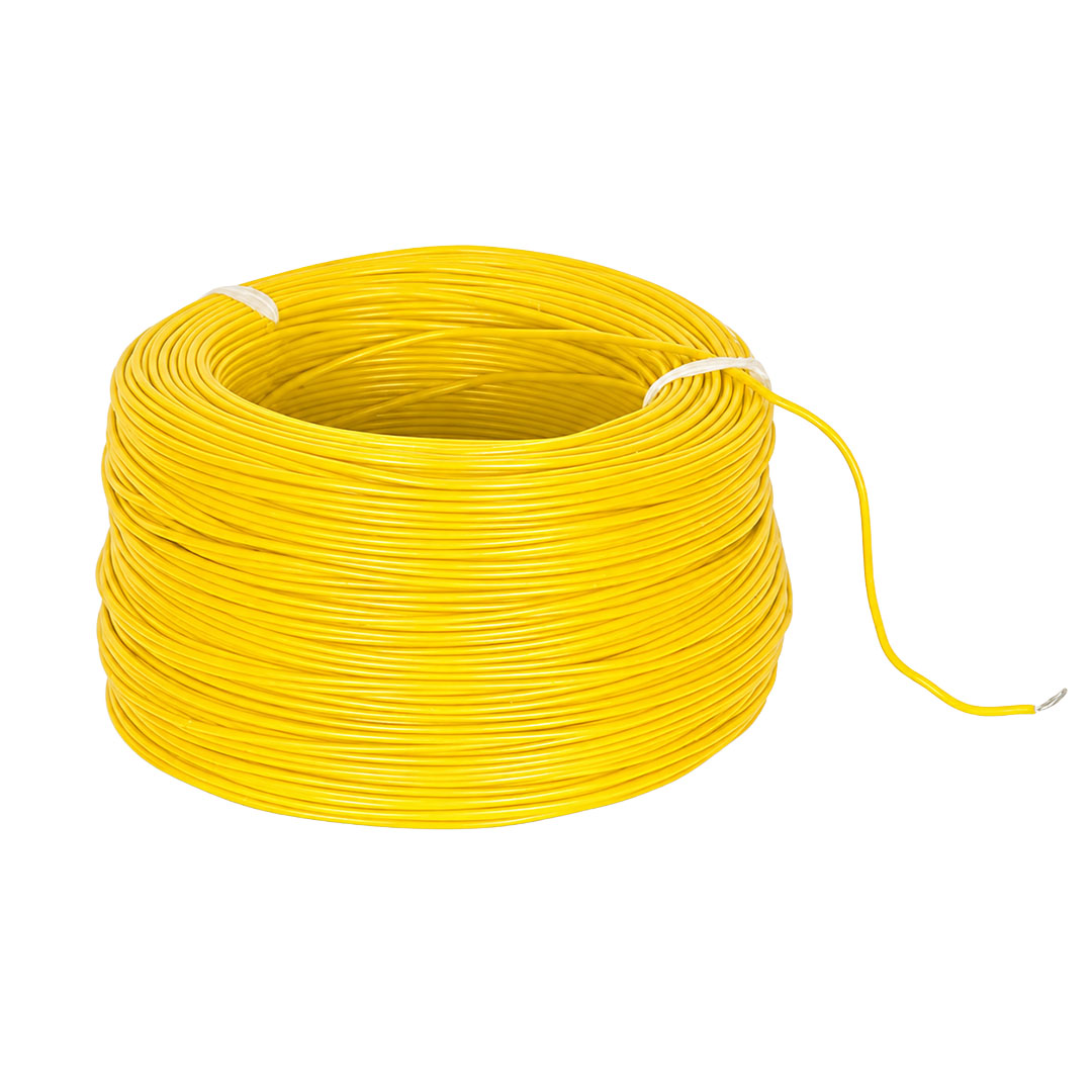 ARTAR H03V-K 0.22 MM BAKIR ÇOK DAMARLI DEVRE MONTAJ KABLOSU SARI ZİL TELİ (0.22MM2 100 METRE)