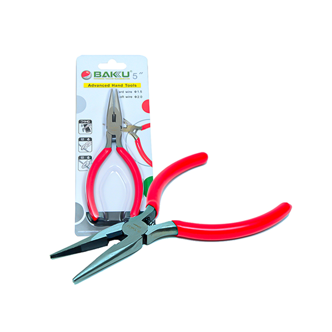 BAKU BK-031 MİNİ 5" 125MM HASSAS KARBON ÇELİK İNCE UÇ KARGABURNU
