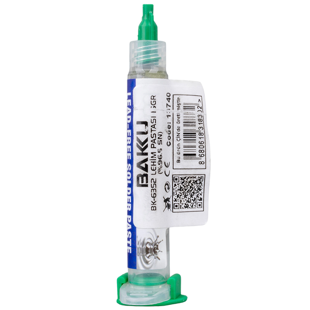 BAKU BK-6352 ŞIRINGA TİP 16 GR. LEHİM PASTASI (%96.5 SN)