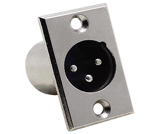 CANON CK115 XLR 3 PİN ERKEK ŞASE TİPİ KONNEKTÖR