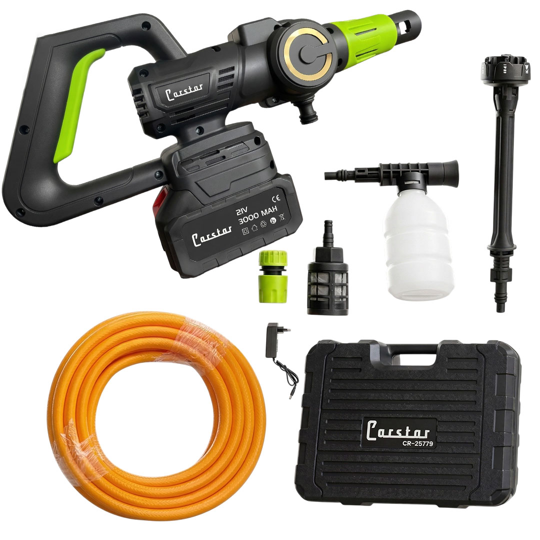CARSTAR CR-25710 YÜKSEK BASINÇLI SİYAH YIKAMA MAKİNESİ