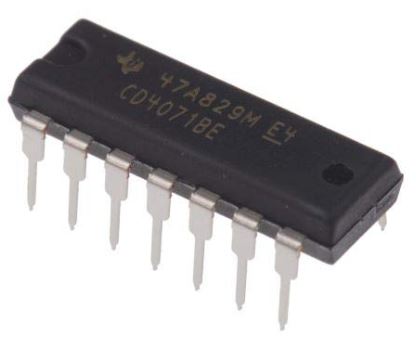 CD 4071 DIP-14 INVERTÖR VE KAPI ENTEGRESİ