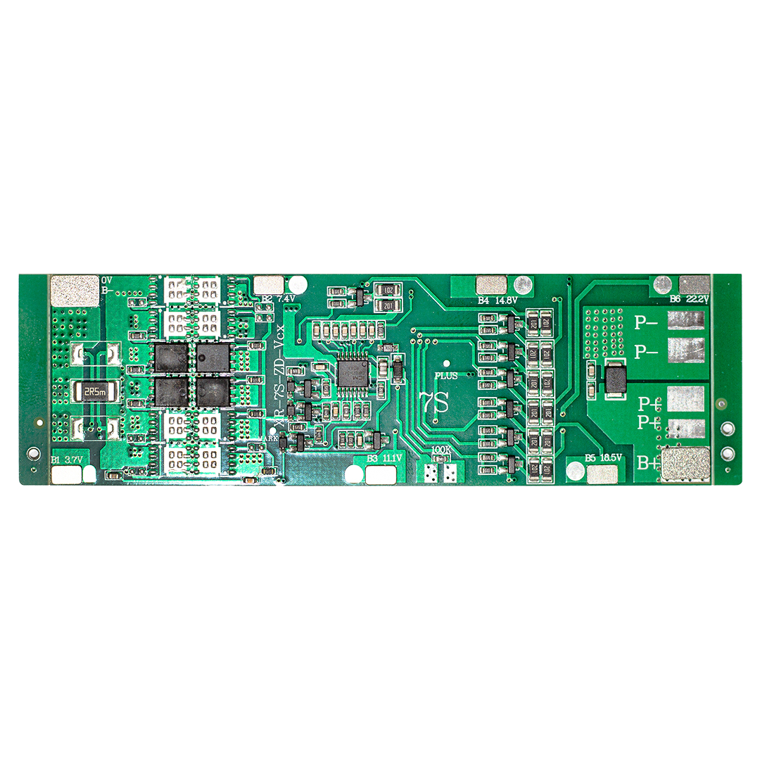 DALY DL-6757 7S 24V 10A 18650 ŞARJ-DEŞARJ KORUMA KARTI(4 IC Lİ)