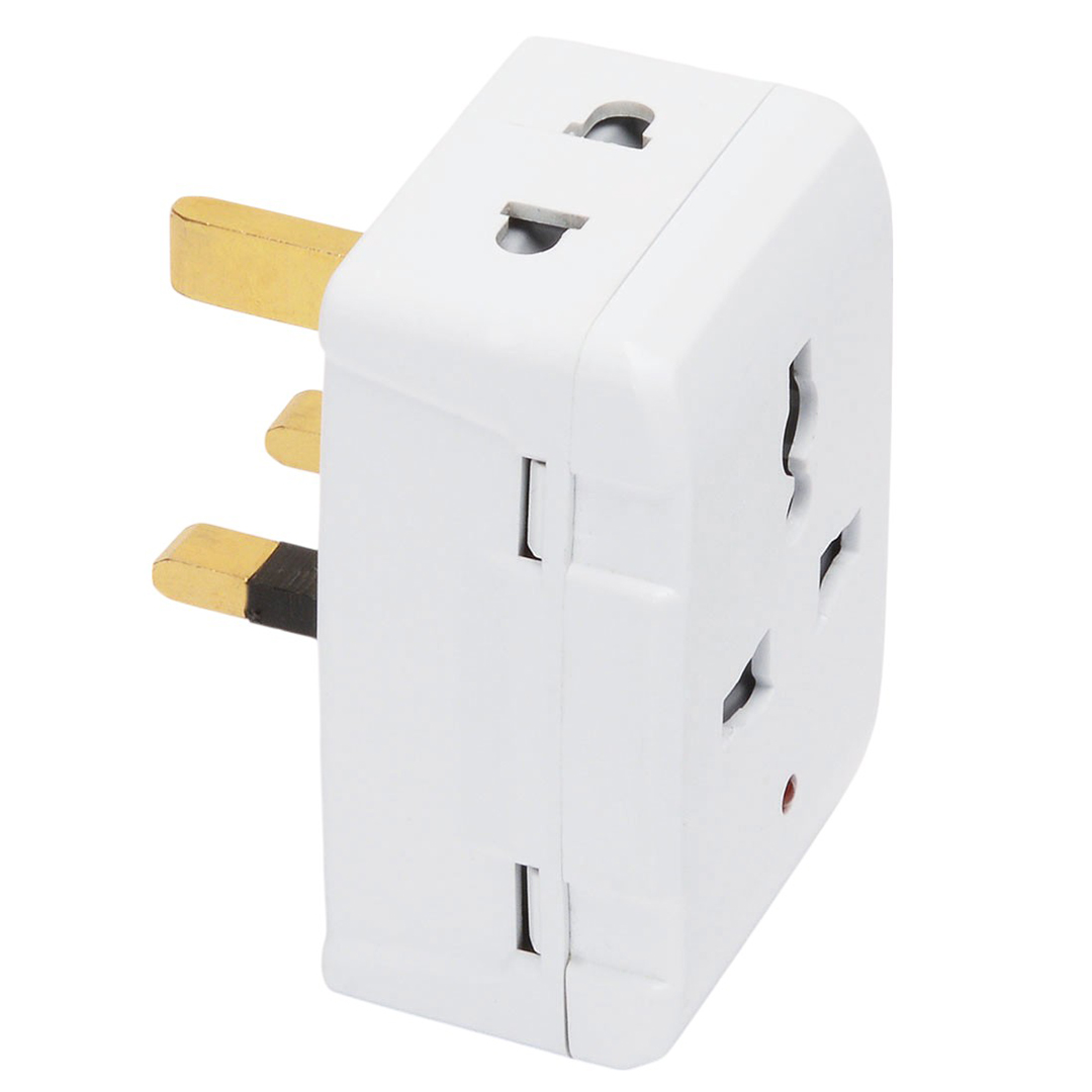 DE-PA 11118-UK İNGİLİZ GOLYAT SEYAHAT PRİZİ FİŞ 3 GİRİŞLİ TOPRAKLI (IŞIKLI)