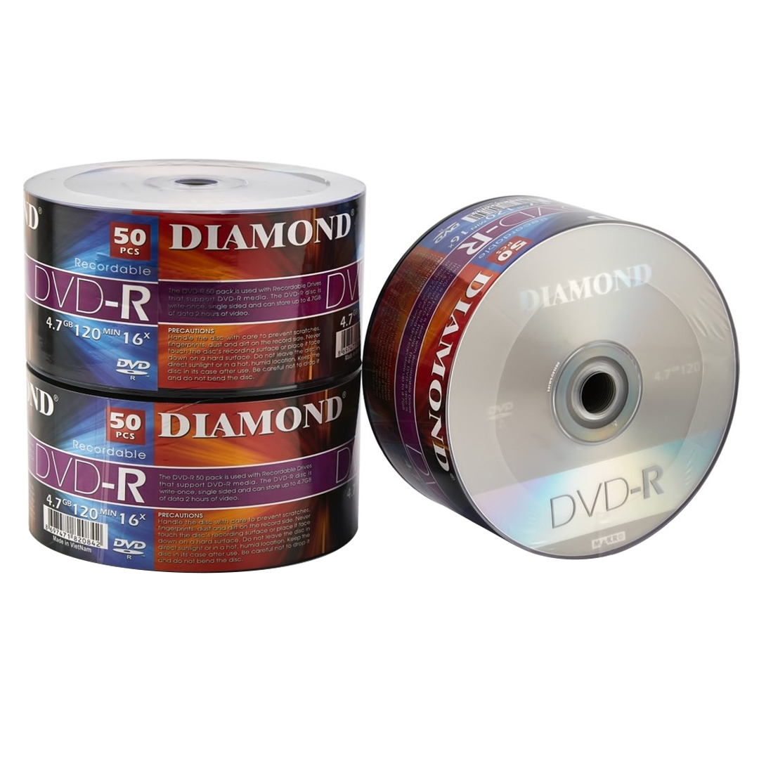 DIAMOND DVD-R 4.7GB 16X 120DK 50'Lİ PAKET