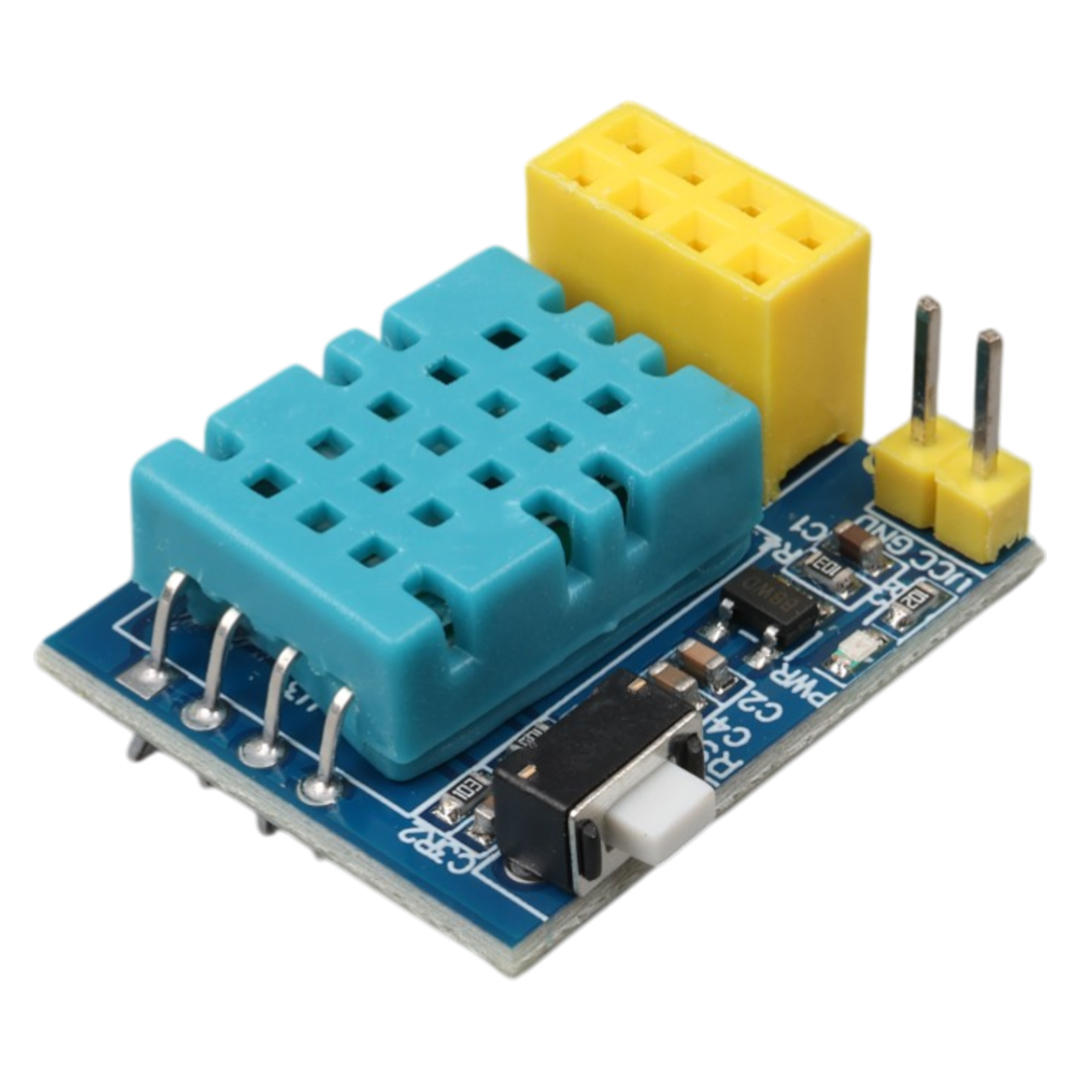 ESP-01S DHT11 ISI VE NEM SENSÖRÜ MODÜLÜ WİFİ AKILLI EV OTOMASYON KARTI V1.0