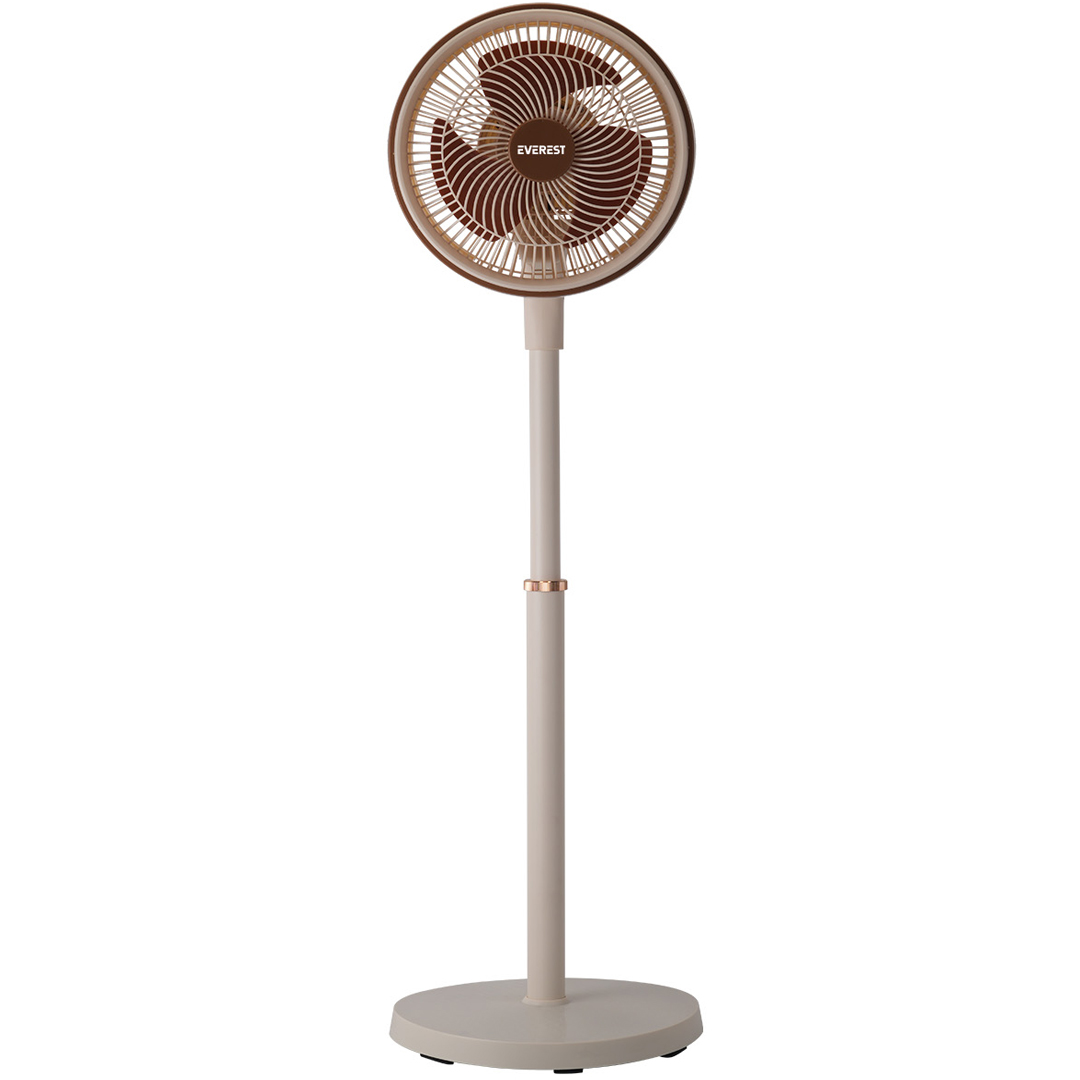 EVEREST FAN13 OLYMPOS AİR KREM/GOLD 10 80W 3 HIZ KADEMELİ 2000RPM ÇİFT MOTORLU RETRO VANTİLATÖR