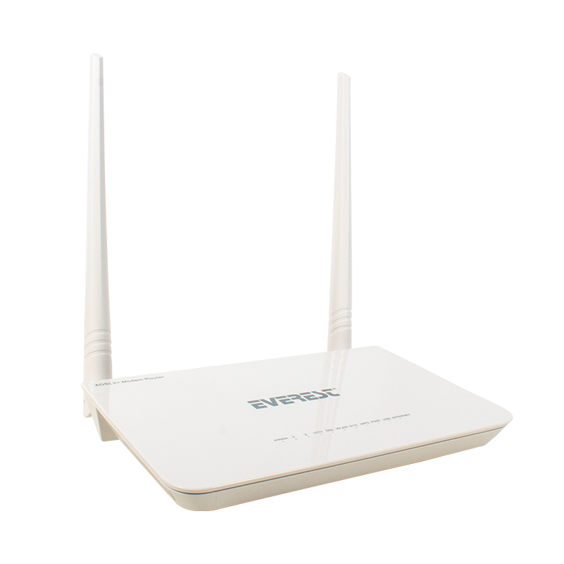 EVEREST SG-1600  4PORT*300MBPS * ÇİFT ANTENLİ BRİDGE UYUMLU 5DBN KABLOSUZ ADSL MODEM