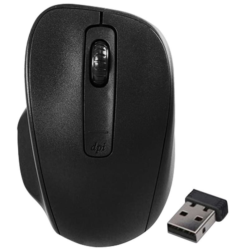 EVEREST SM-803 800/1200/1600 DPI USB SİYAH KABLOSUZ MOUSE