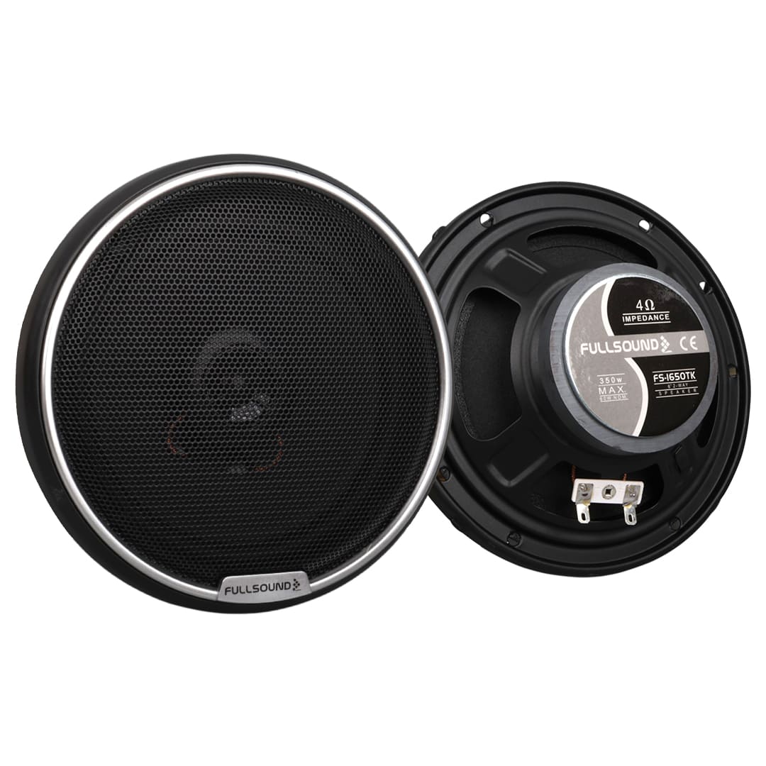FULLSOUND FS-1650TK 16 CM 6'' 200 WATT TWEETERLI KAPAKLI OTO HOPARLÖR (2'Lİ TAKIM)