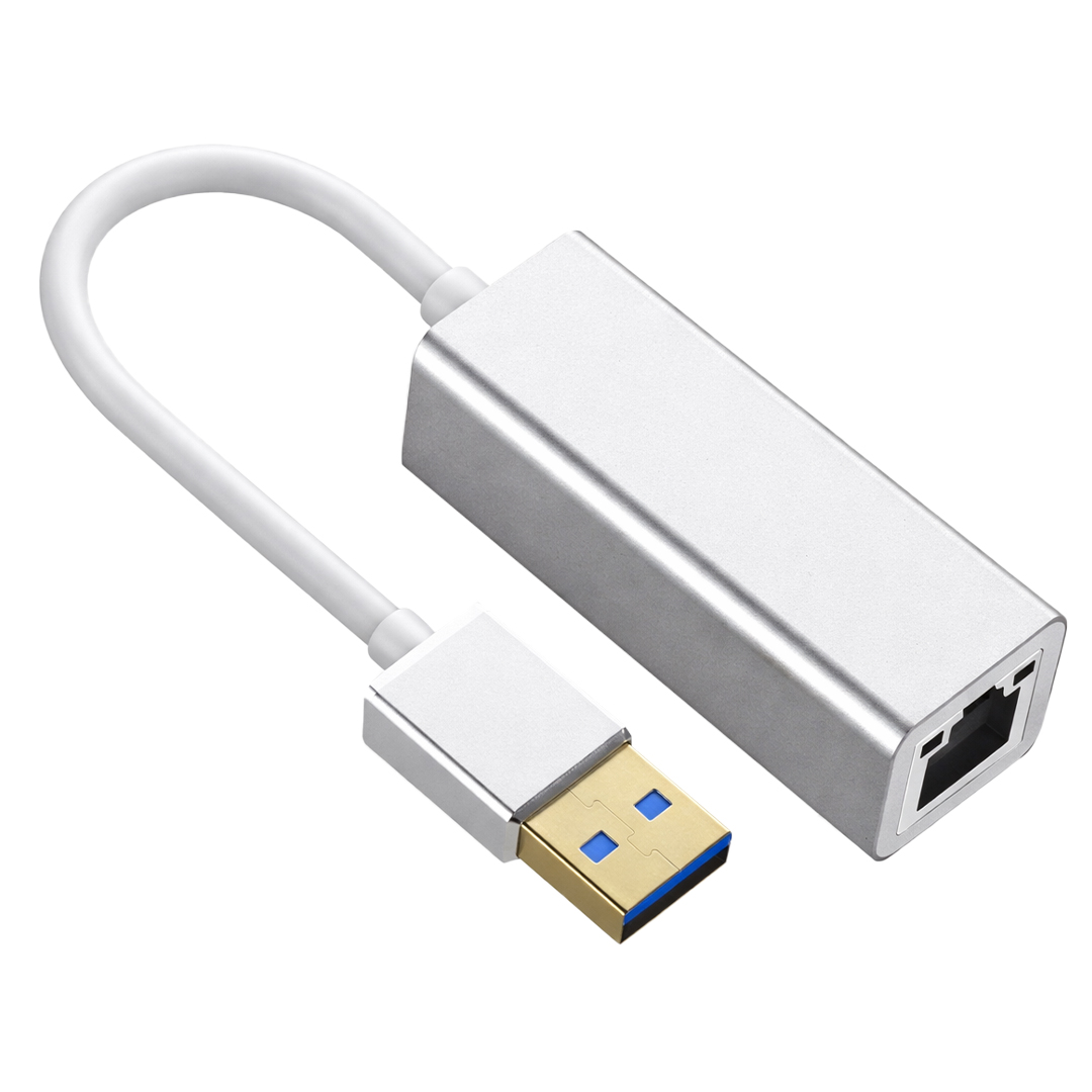 FULLY H-608EM USB 3.0 TO RJ45 10/100/1000 MBPS GIGABIT ETHERNET ÇEVİRİCİ METAL