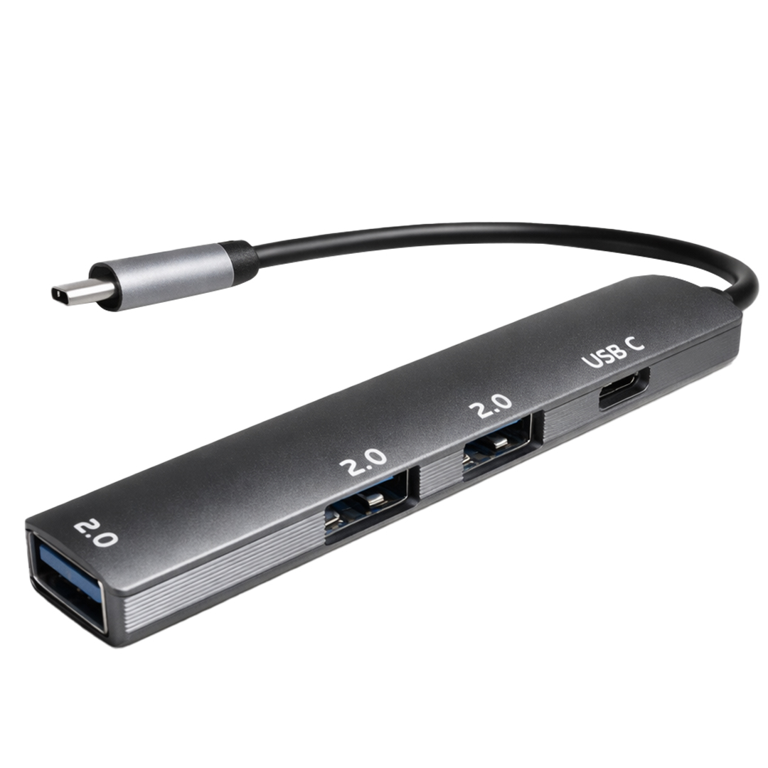 FULLY S-802K TYPE-C TO USB-C 3 PORT 3.0 USB HUB
