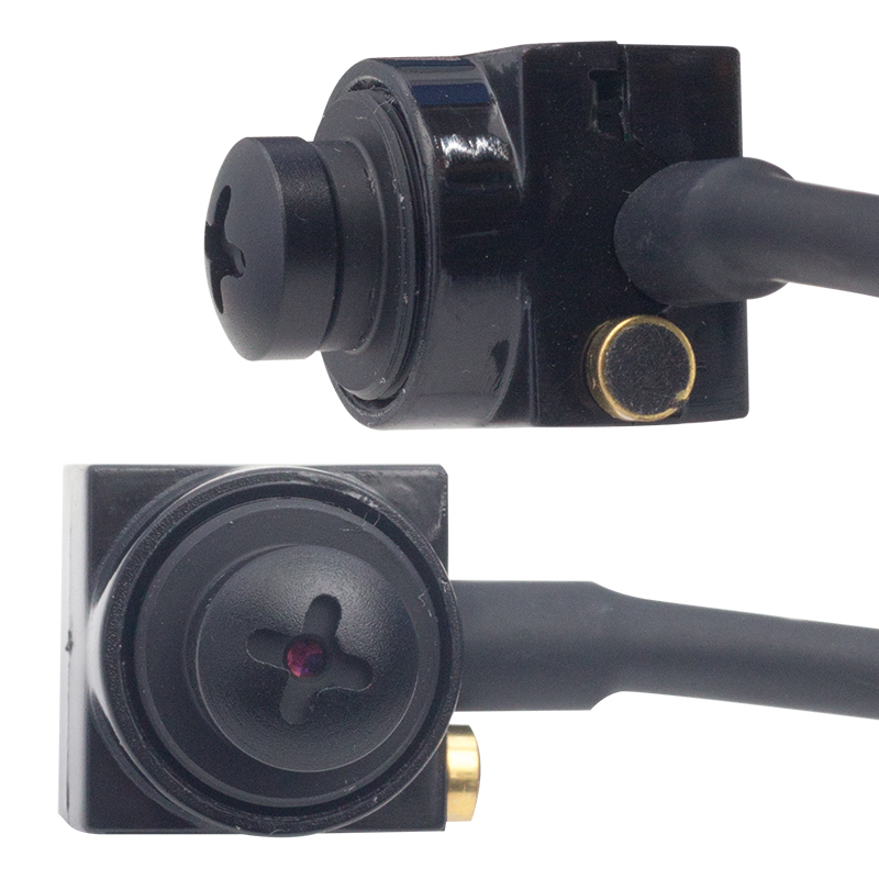 HELLO HL-19311 3.6MM 800 TVL 1/4 SENSÖR MİKROFONLU SİYAH VİDA MODEL MİNİ KAMERA