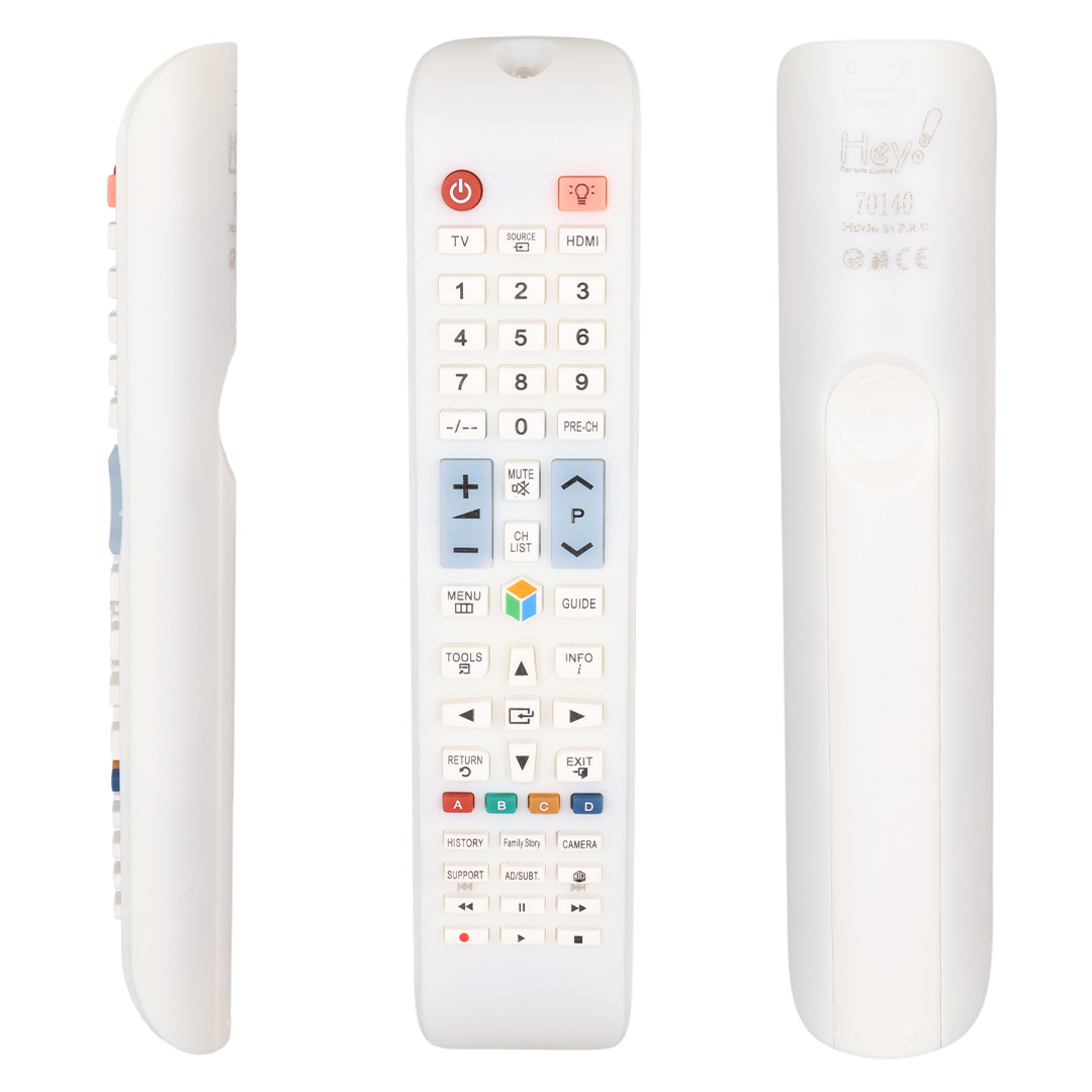 HEY KL KÜÇÜK KALIP RM-D1078W SAMSUNG BEYAZ LCD LED TV KUMANDA (70140=33366)