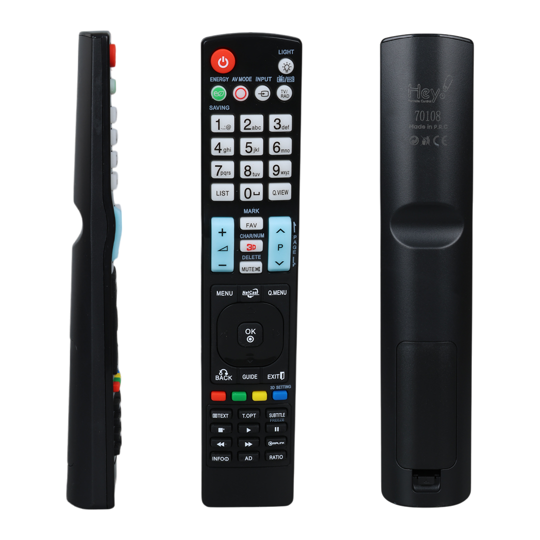 HEY KL RM-L999 KÜÇÜK KALIP LG NETCAST TUŞLU YAZISIZ LCD LED TV KUMANDA (RC0999) (70108=31855)