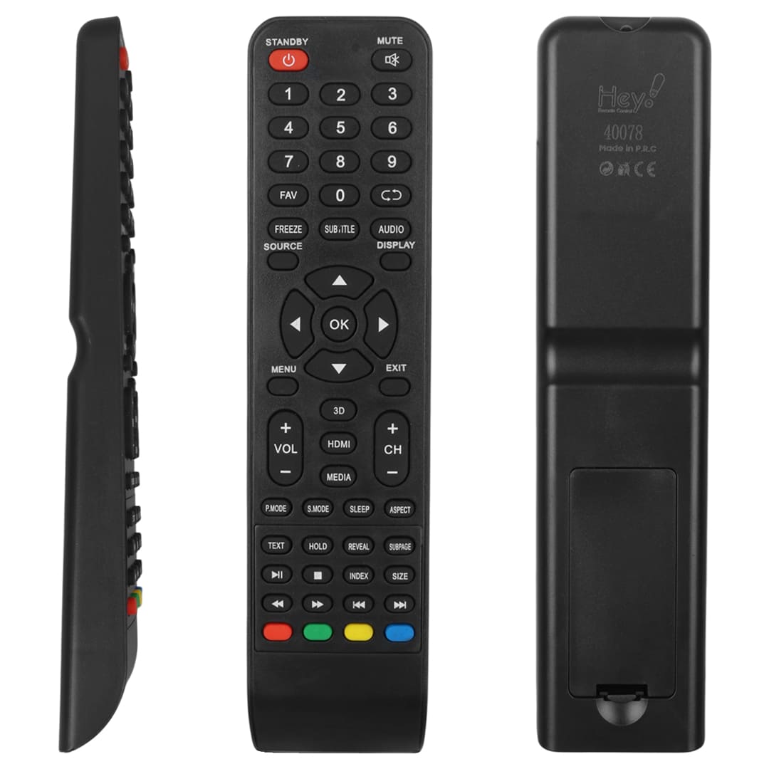 HEY KL SUNNY SN55LA1V59 B 3D MEDIA TUŞLU LCD LED TV KUMANDA