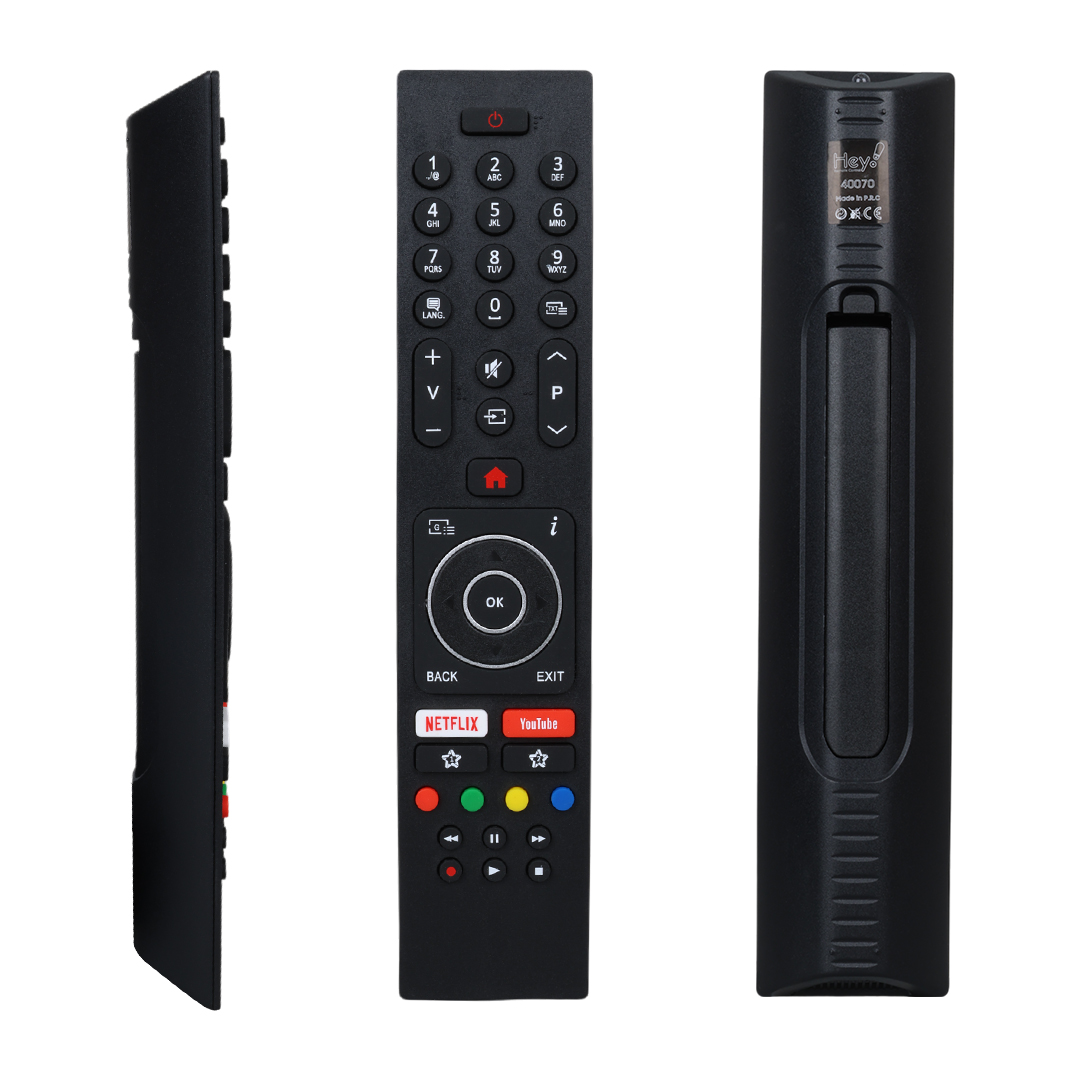 HEY KL VESTEL 4K SMART 55UD8450 55'' YAZISIZ LCD LED TV KUMANDA (RC43135 BLACK NOBRAND V2)