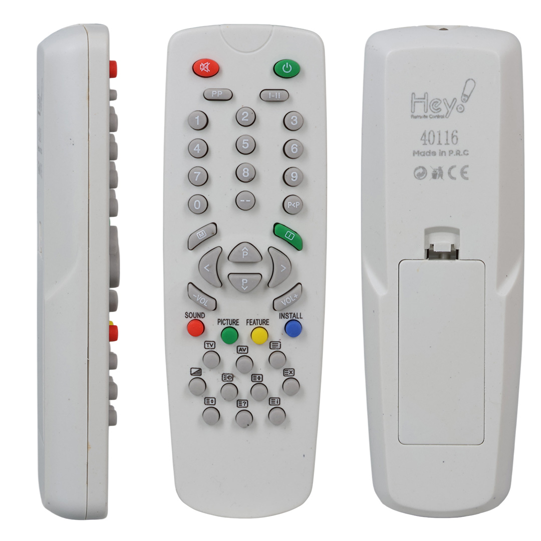 HEY KT VESTEL 3040-1945-1940 MİNİ KALIP PP TUŞLU TV KUMANDA