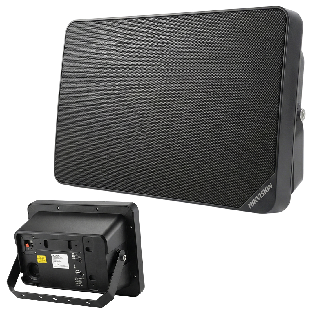 HİKVİSİON DS-QAE0120G1R 5.25" 20W ANALOG 100V TRAFOLU SÜTUN KABİN HOPARLÖR SİYAH