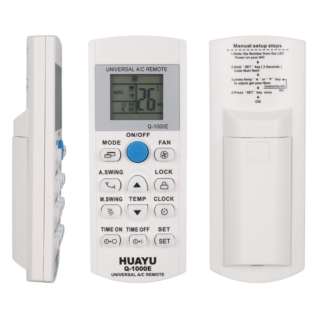 HUAYU KK Q-1000E UNIVERSAL A/C AKILLI KLİMA KUMANDASI