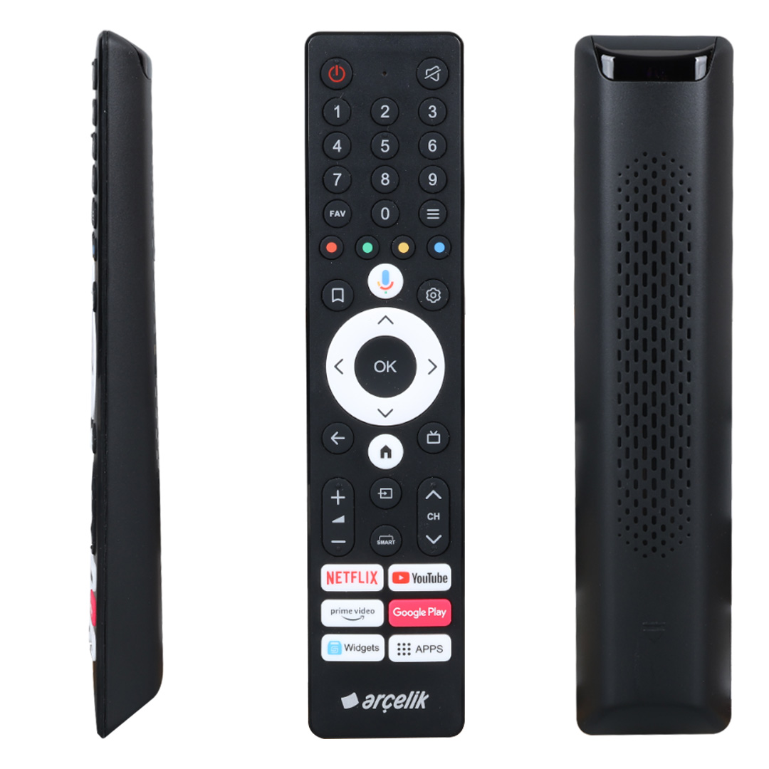 HUAYU KL ARÇELİK*BEKO HRM2662 STM-V1 NETFLIX-YOUTUBE-PRIME VIDEO-GOOGLE PLAY TUŞ LCD LED TV KUMANDA