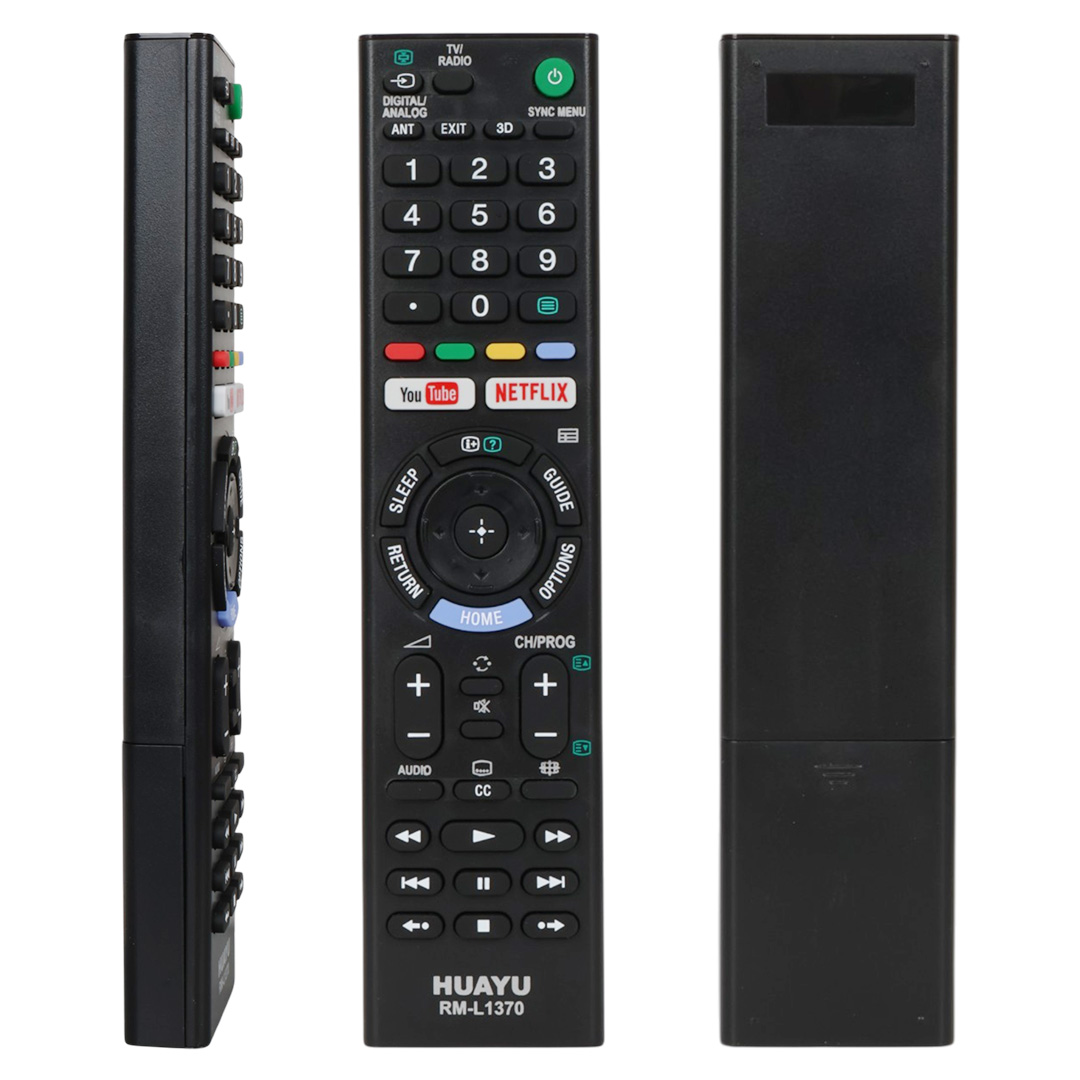 HUAYU KL RM-L1370 SONY YOUTUBE-NETFLIX TUŞLU LCD LED TV BLİSTERLİ KUMANDA * RMT-TX202P