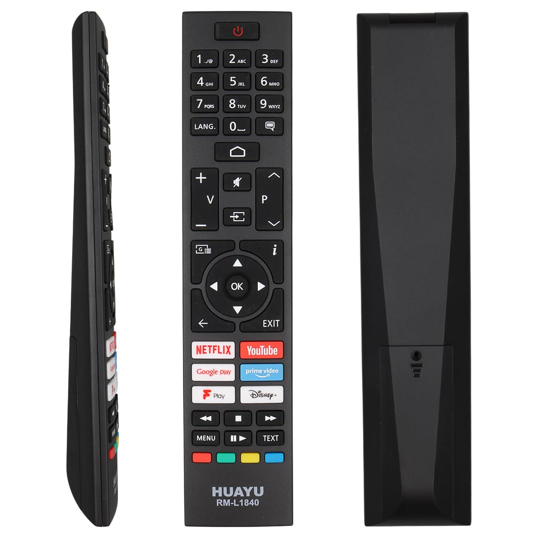 HUAYU KL RM-L1840 VESTEL NETFLIX-YOUTUBE-PRIME VIDEO-GOOGLE PLAY-DISNEY+ TUŞLU LCD LED TV KUMANDA