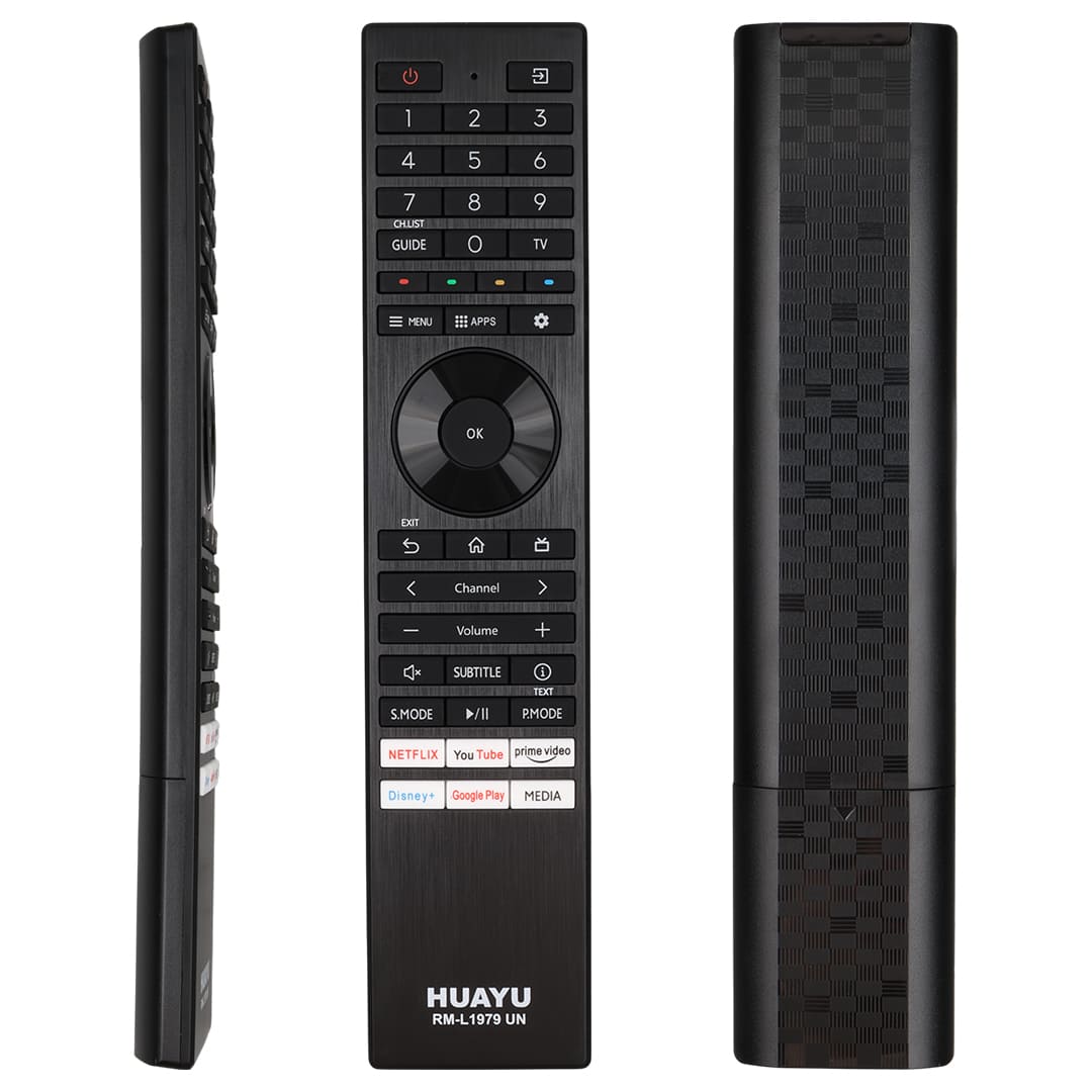 HUAYU KL RM-L1979 UN TOSHIBA NETFLIX-YOUTUBE-PRIME VIDEO-GOOGLE PLAY-DISNEY+ TUŞ LCD LED TV KUMANDA