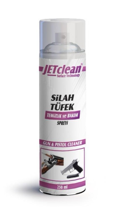 JETCLEAN 250 ML SİLAH - TÜFEK - TABANCA TEMİZLEME KORUMA YAĞI
