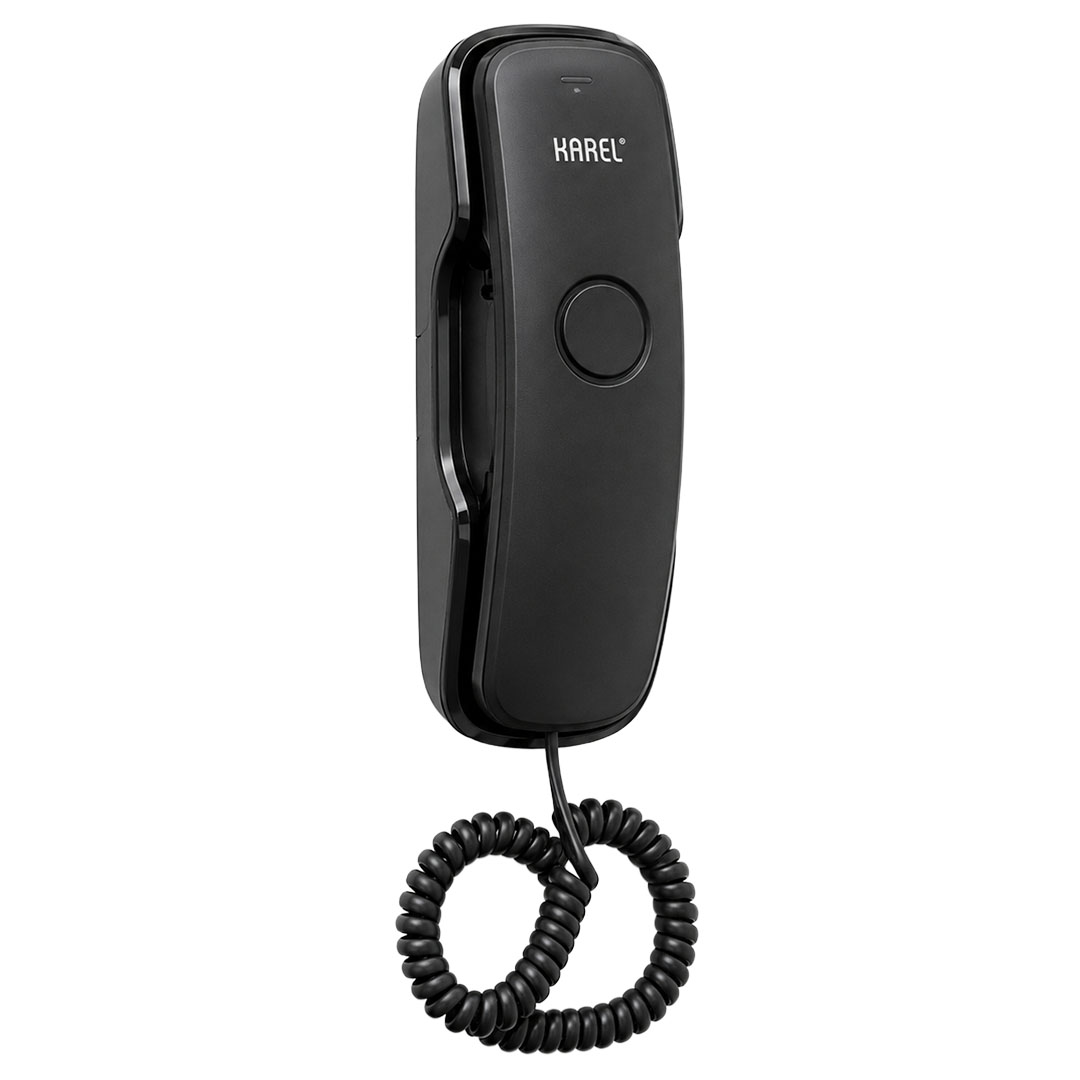 KAREL TM-902 ANALOG SİYAH SABİT DUVAR VE MASAÜSTÜ TİPİ TELEFONU