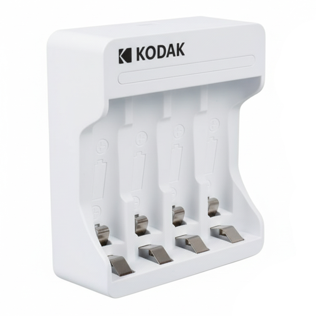 KODAK KD-29490 NI-MH AA - AAA OTOMATİK DÖRTLÜ HIZLI PİL ŞARJ CİHAZI TYPE-C (PİLSİZ)