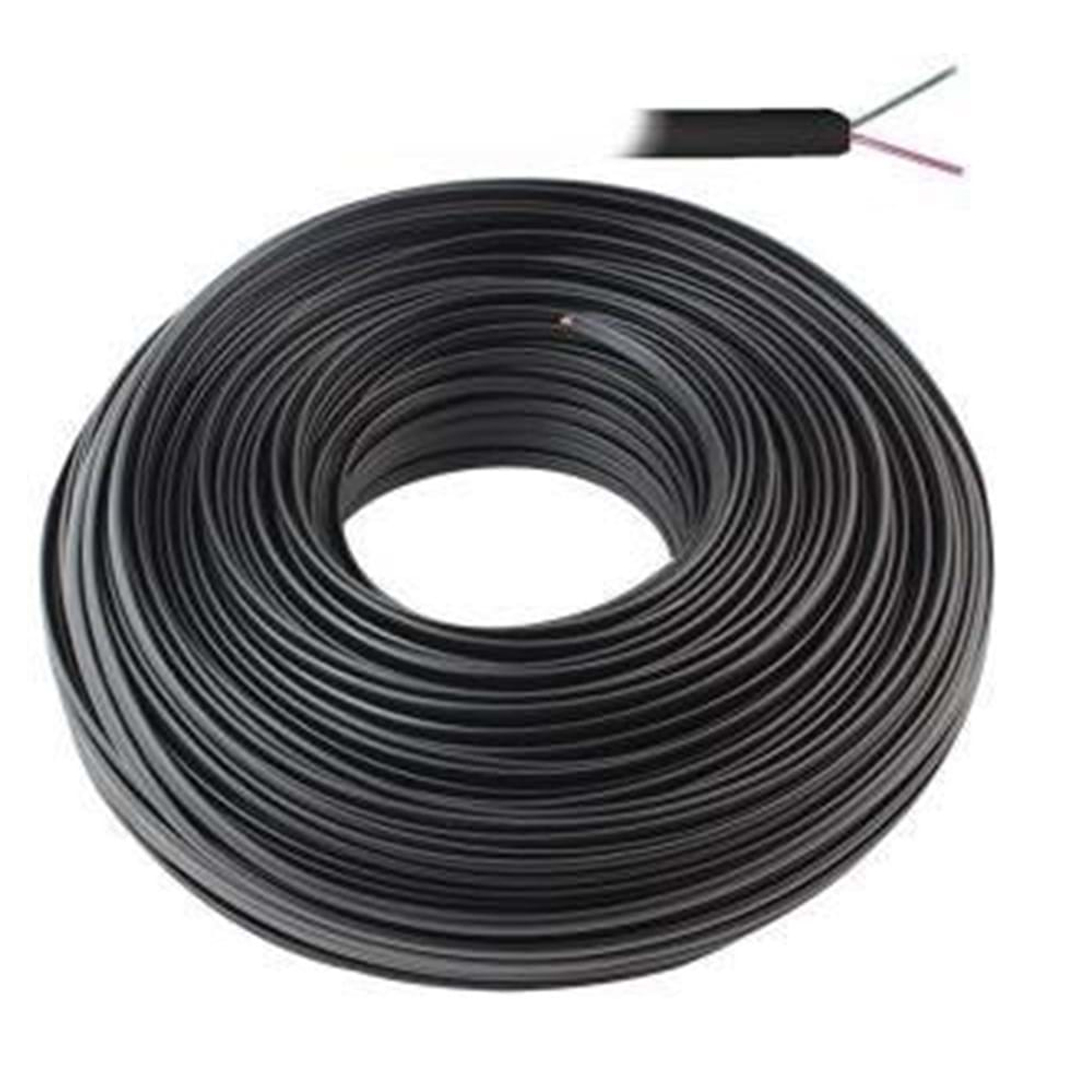 LAN LN-TEL33 SİYAH 2'Lİ FLAT 100 METRE TELEFON KABLOSU