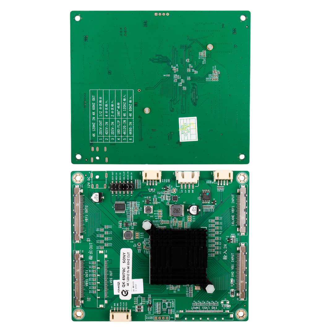 LCD PANEL FLEXİ REPAİR KART 120 HZ IN 60 HZ OUT QK-6M70C