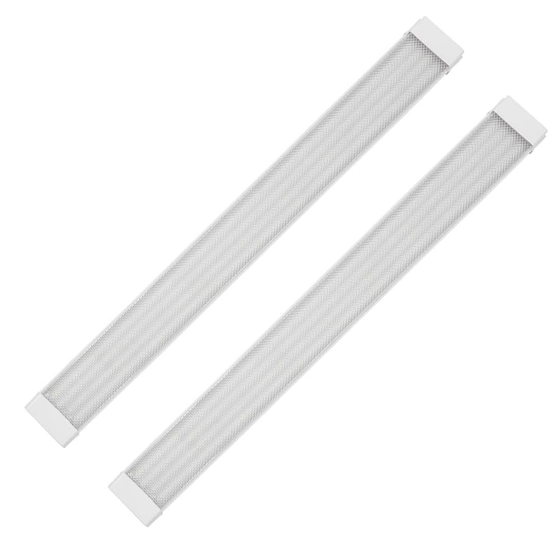 LEDX AL-EXTK100 220 VOLT 100 WATT 6500K 11200 LÜMEN 120 CM BEYAZ 4 SIRA LEDLİ KRİSTAL BANT ARMATÜR (2'Lİ PAKET)