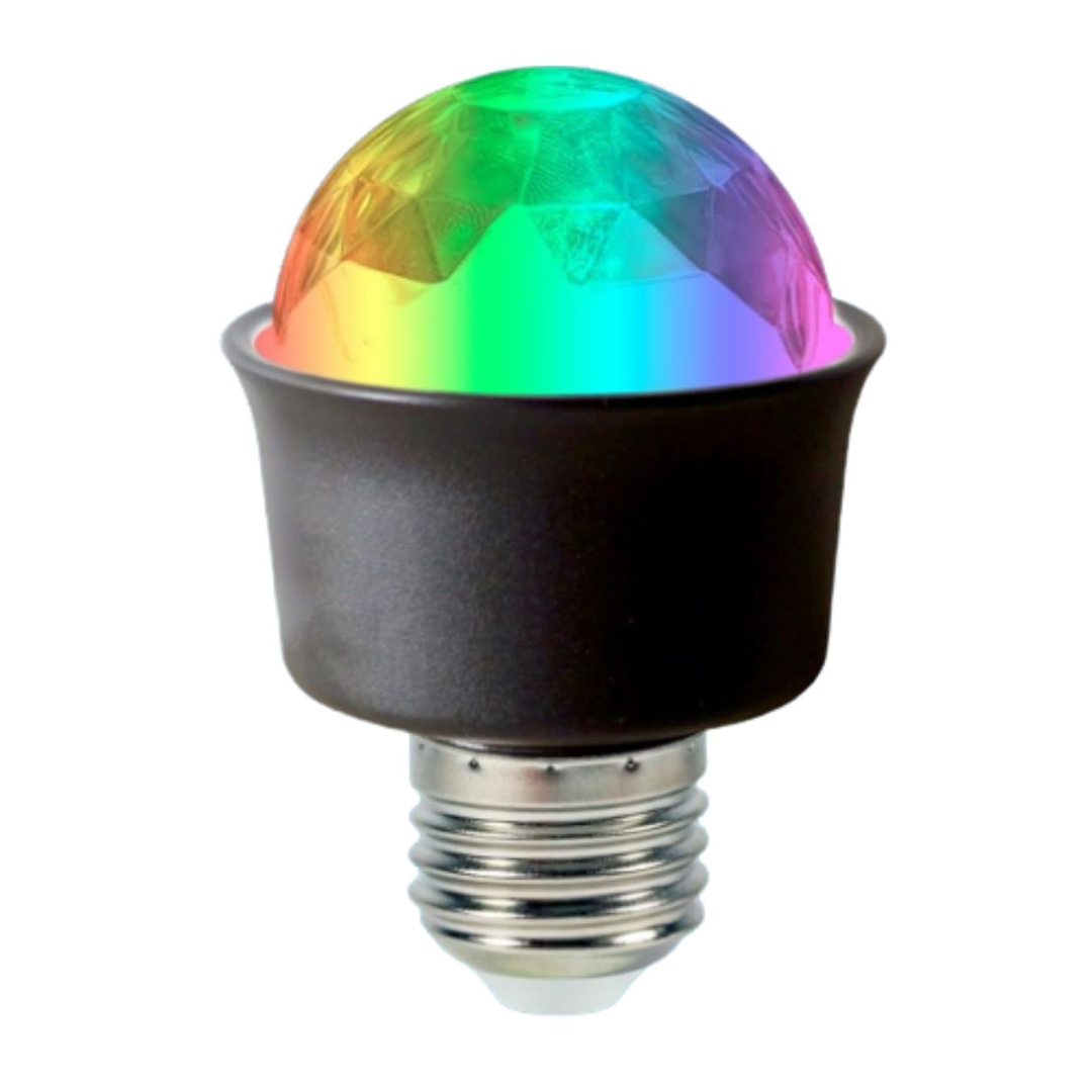LEDX AL-KX6882 360 DERECE LED 3.3 WATT MİNİ E27 DUY RGB DİSKO LAMBA
