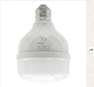 LEDX AL-TB30 30W 3600 LÜMEN E27 AKIM KORUMALI BEYAZ KRİSTAL TORCH LED AMPUL