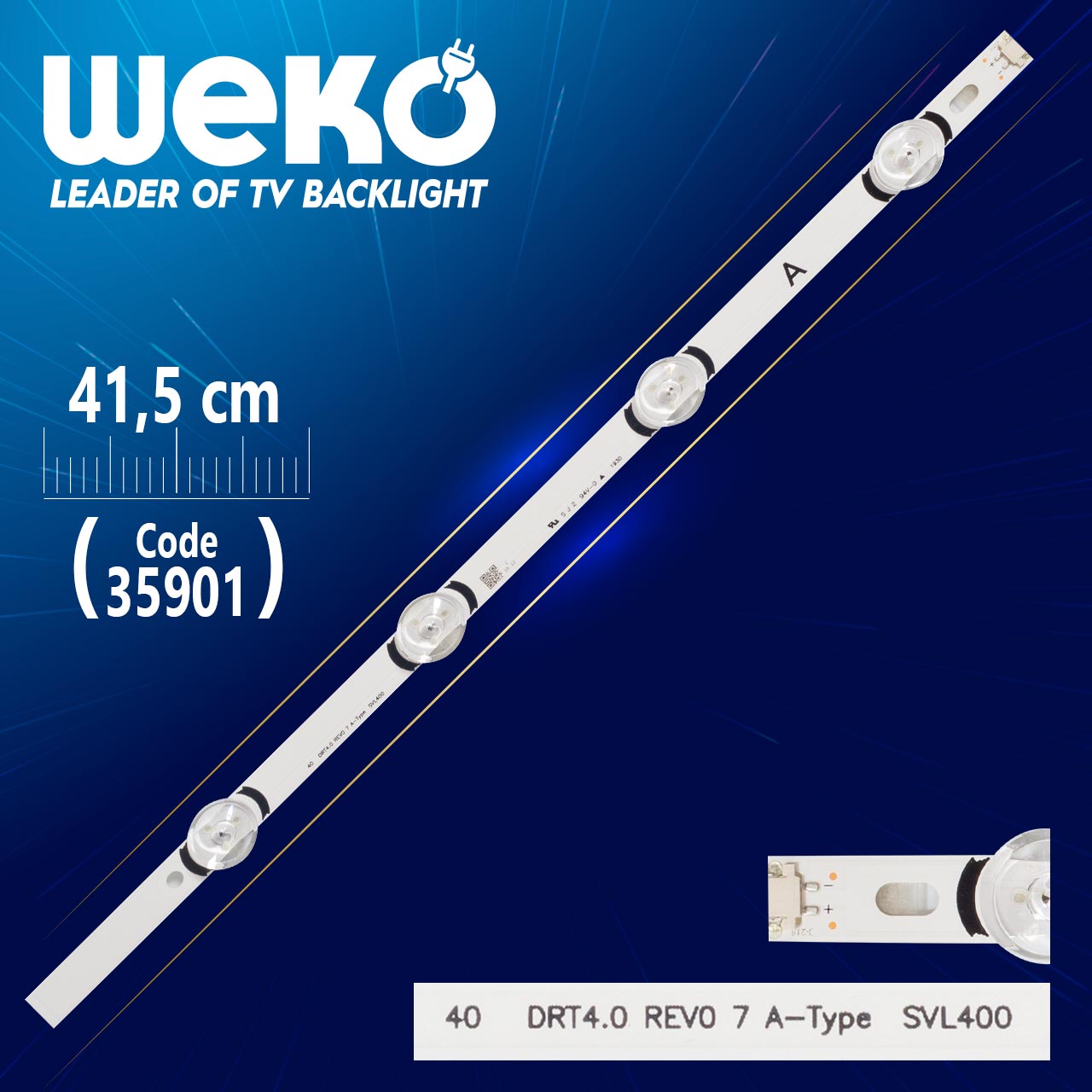 LG INNOTEK DRT 3.0 40" A-TYPE REV 1.2  40 DRT4.0 REV0.7 SVL400 4 LEDLİ 41.5 CM (WK-1363)