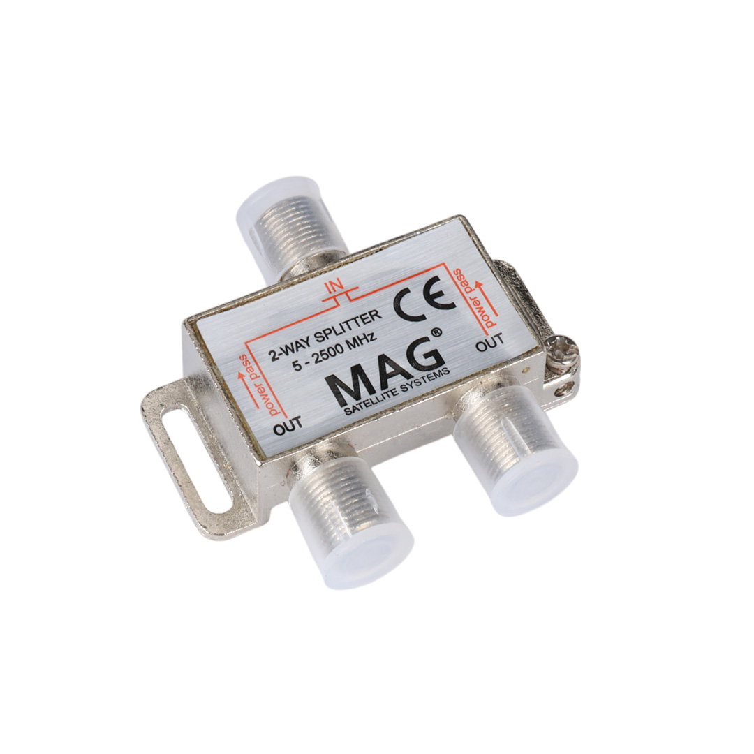 MAG 1/2 ANTEN SPLITTER 5-2500 MHZ POWERPASS