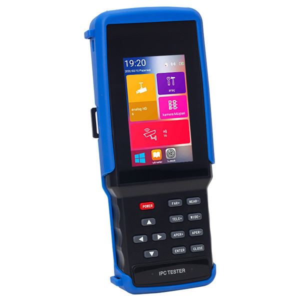 MAGBOX IP+AHD+ANALOG SD KART GİRİŞLİ CCTV DOKUNMATİK 48V POE KAMERA TEST CİHAZI (4.3" EKRAN*WIFI*FENERLİ)