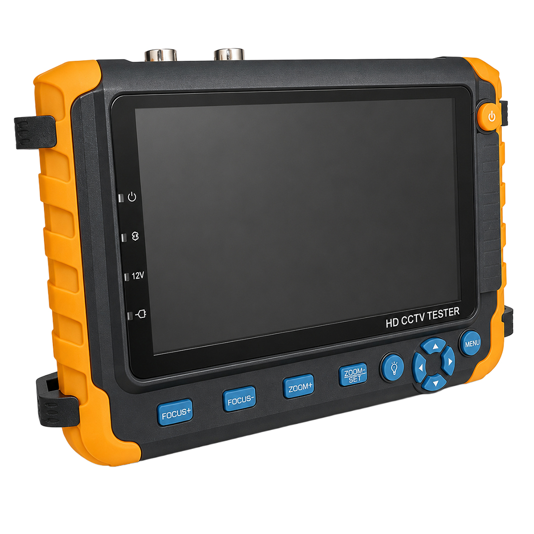 MAGBOX MG-13400 5.0" HD CCTV KAMERA TEST CİHAZI (AHD/TVI/CVI/CVBS, PTZ KONTROLÜ, UTP KABLO VE GÜÇ ÇIKIŞLI)