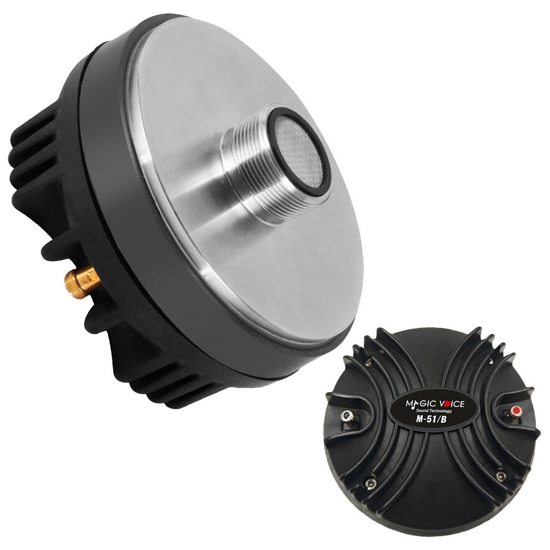 MAGİCVOİCE M-51/B 80W RMS 8 OHM 51MM PROFESYONEL HOPARLÖR TWEETER DRİVER ÜNİTESİ[YEDEK]