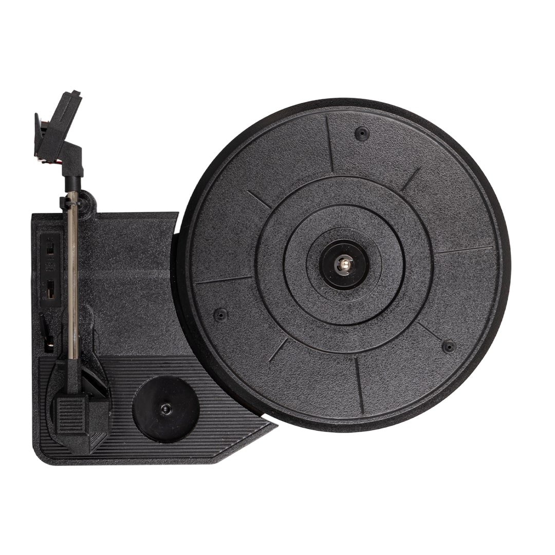 MAGİCVOİCE MV-21451 280X200MM DEMONTE PİKAP MEKANİZMASI 3 DEVİR AUTO-STOP FONKSİYONLU (+ PLASTİK SİYAH GÖBEK VERİLECEK)