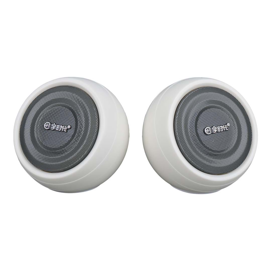 MAGICVOICE MV-24845 1+1 USB AUX OVAL MULTIMEDIA SES SİSTEMİ SPEAKER - HOPARLÖR 2X3WATT